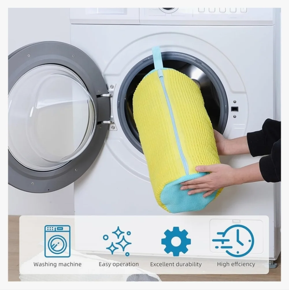 2 Pcs Shoe Washing Machine Bags